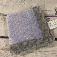 Load image into Gallery viewer, Mimi's Classic Blanket - Gray Plush (2 color)