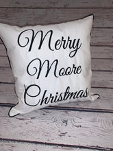 Load image into Gallery viewer, Merry "Name" Christmas Pillow