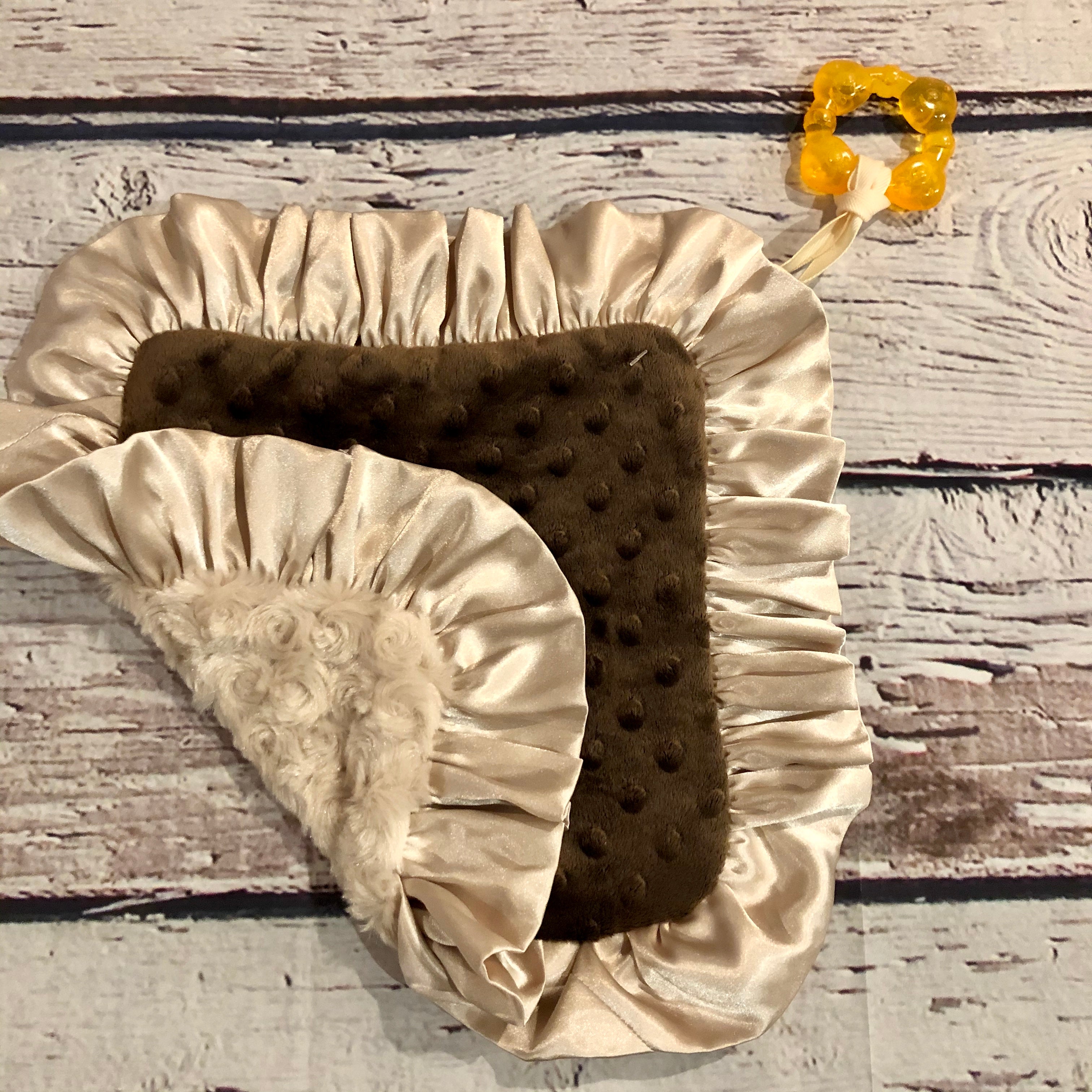 Teether Blanket - Latte