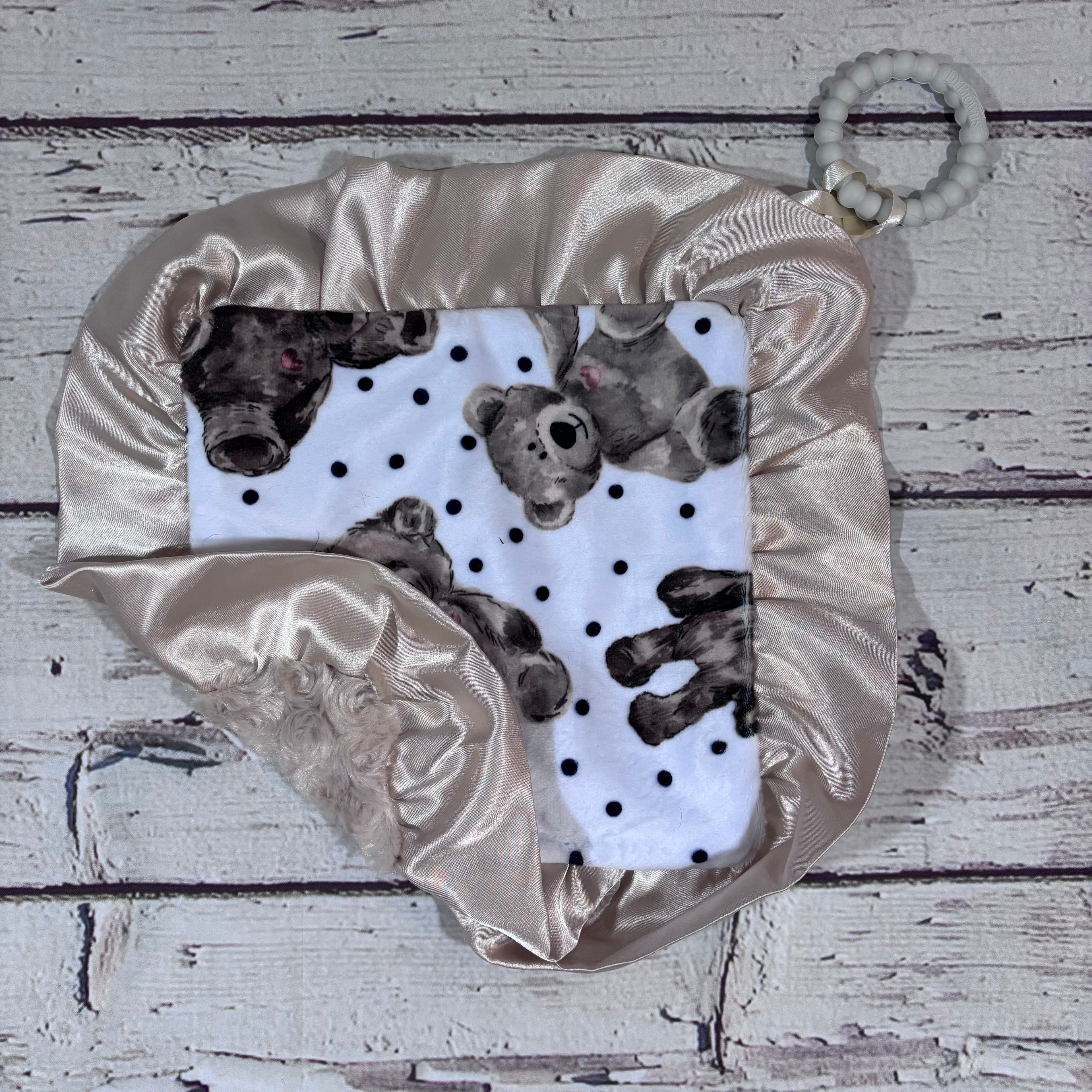 Teether Blanket - Teddy Bear