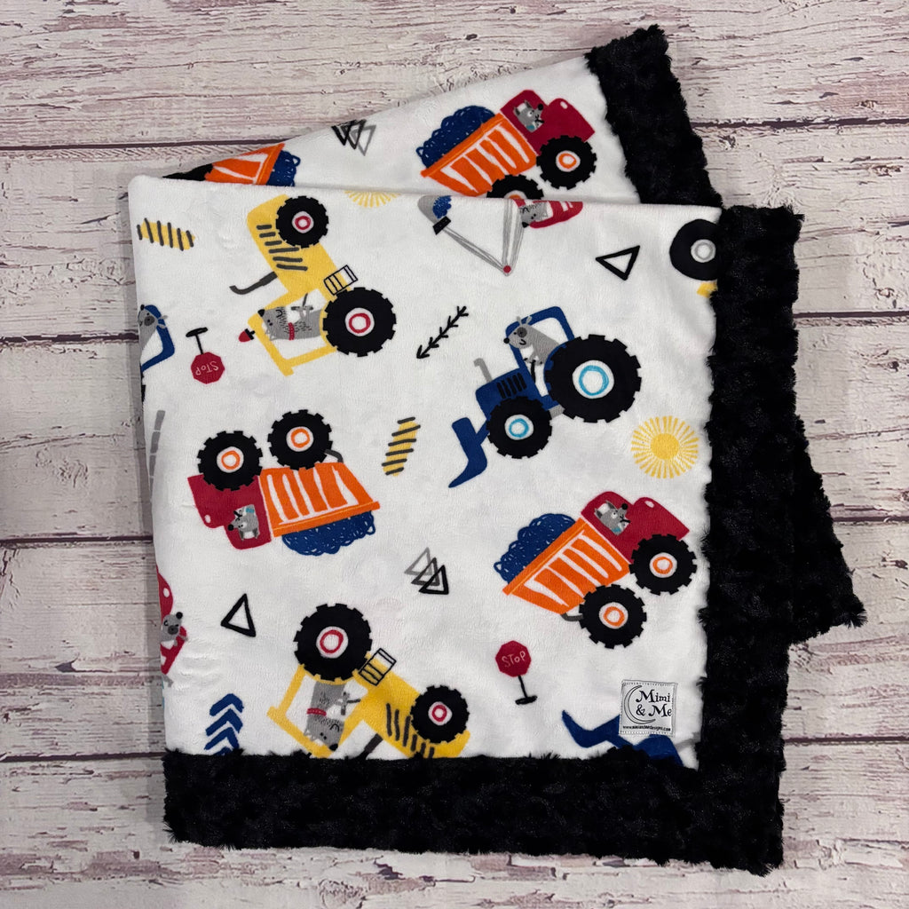 Mimi's Classic Blanket - Constructions Trucks