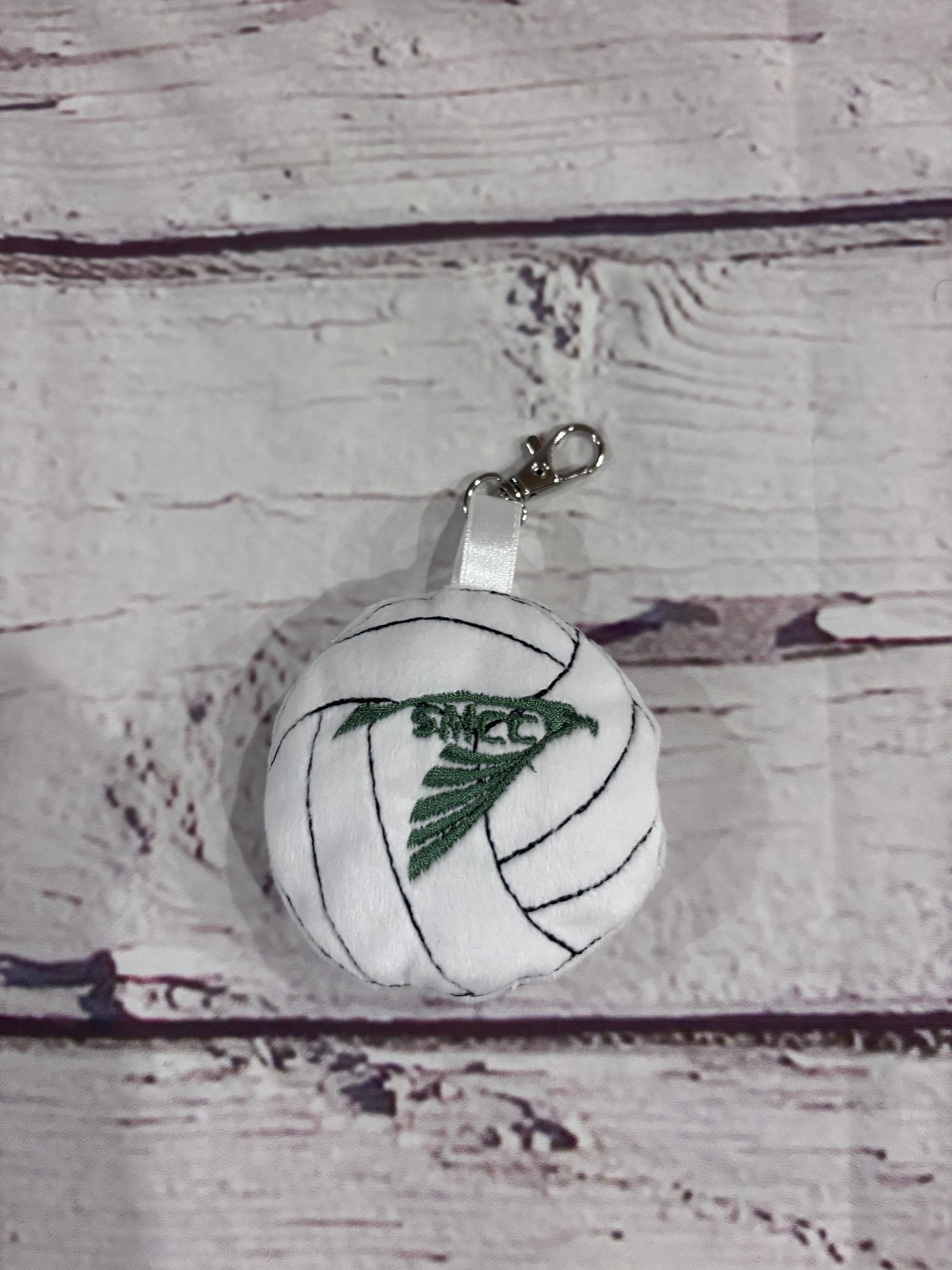 Volleyball Keychain / Purse Charm