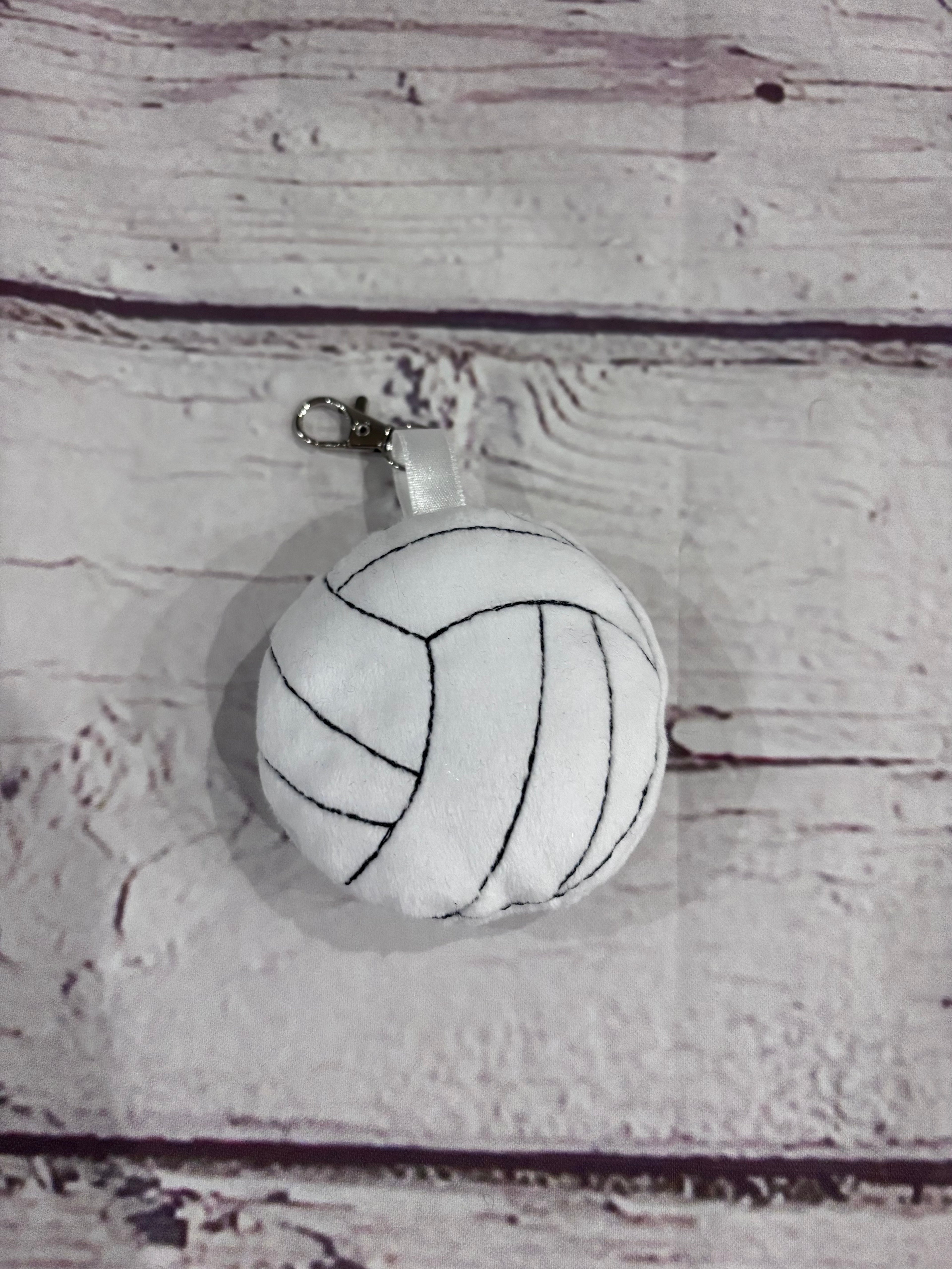 Volleyball Keychain / Purse Charm