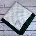 My First Christmas Blanket Set - Green & Ivory