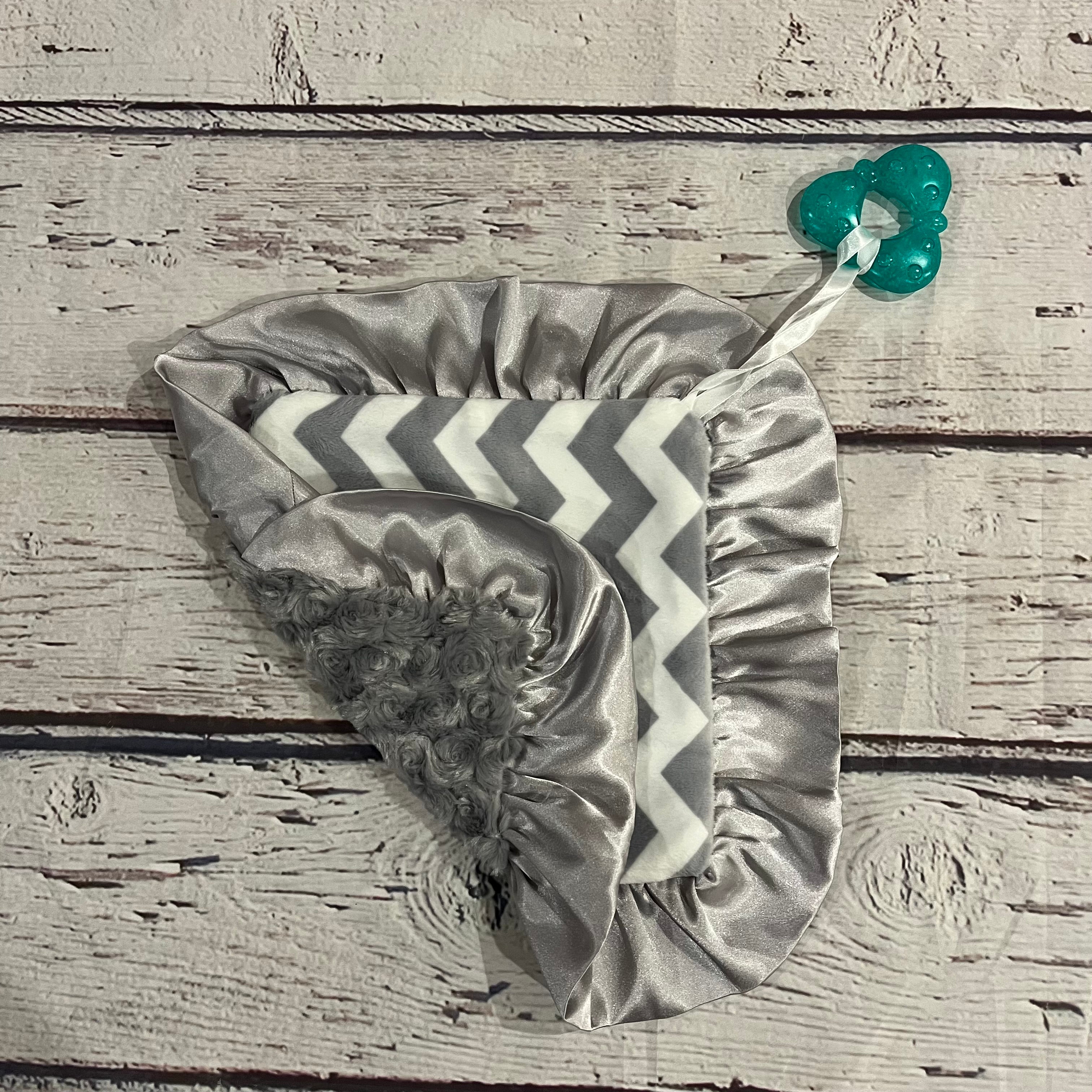 Teether Blanket - Gray