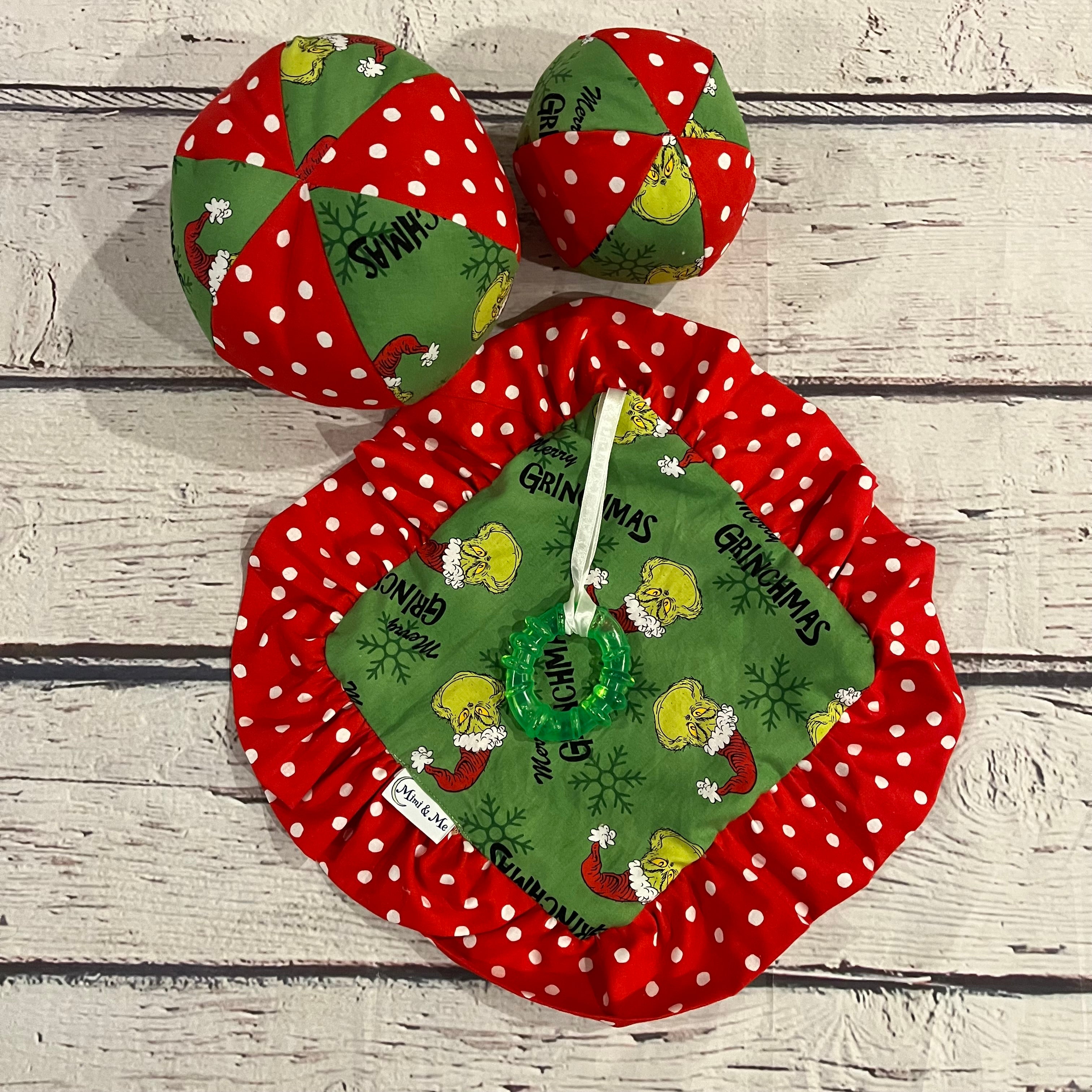Grinchmas Green & Red Plush