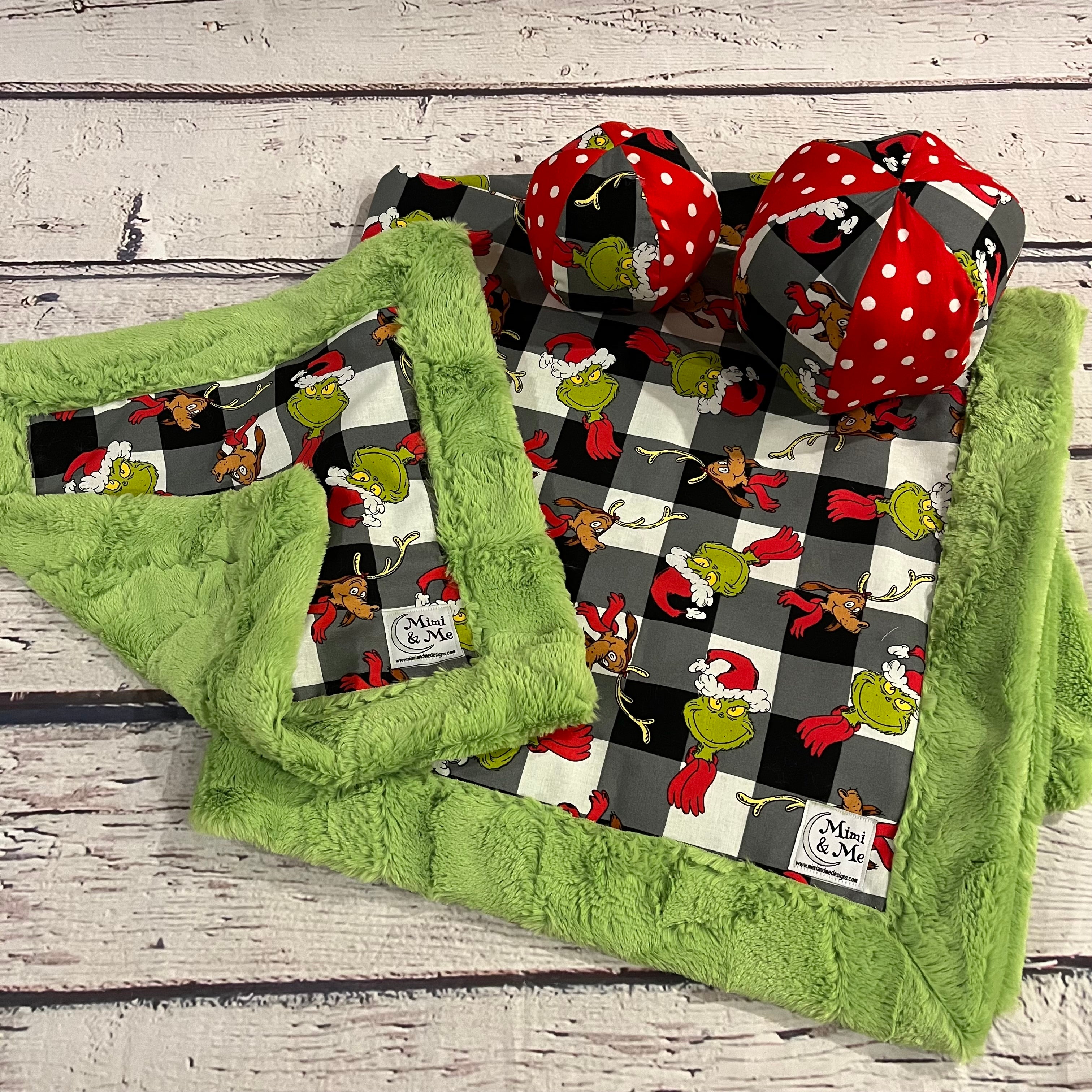 Grinch Plaid & Grinch GREEN