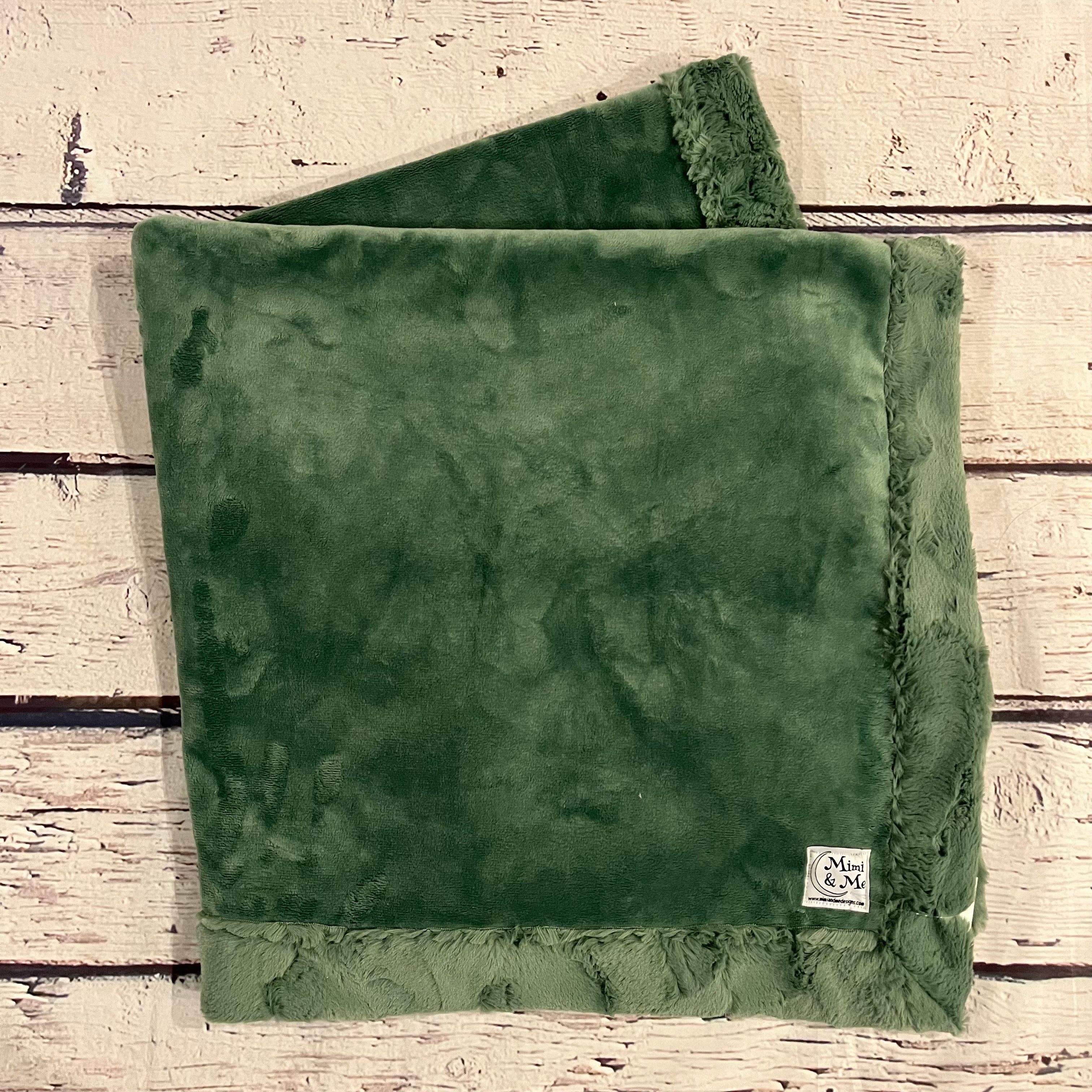 Mimi s Classic Blanket Basil Green Mimi and Me Designs