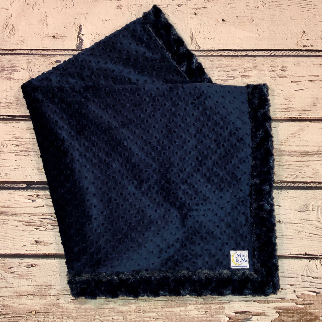 Mimi's Classic Blanket - Navy