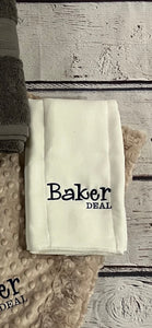 Personalized Name Burp Cloth