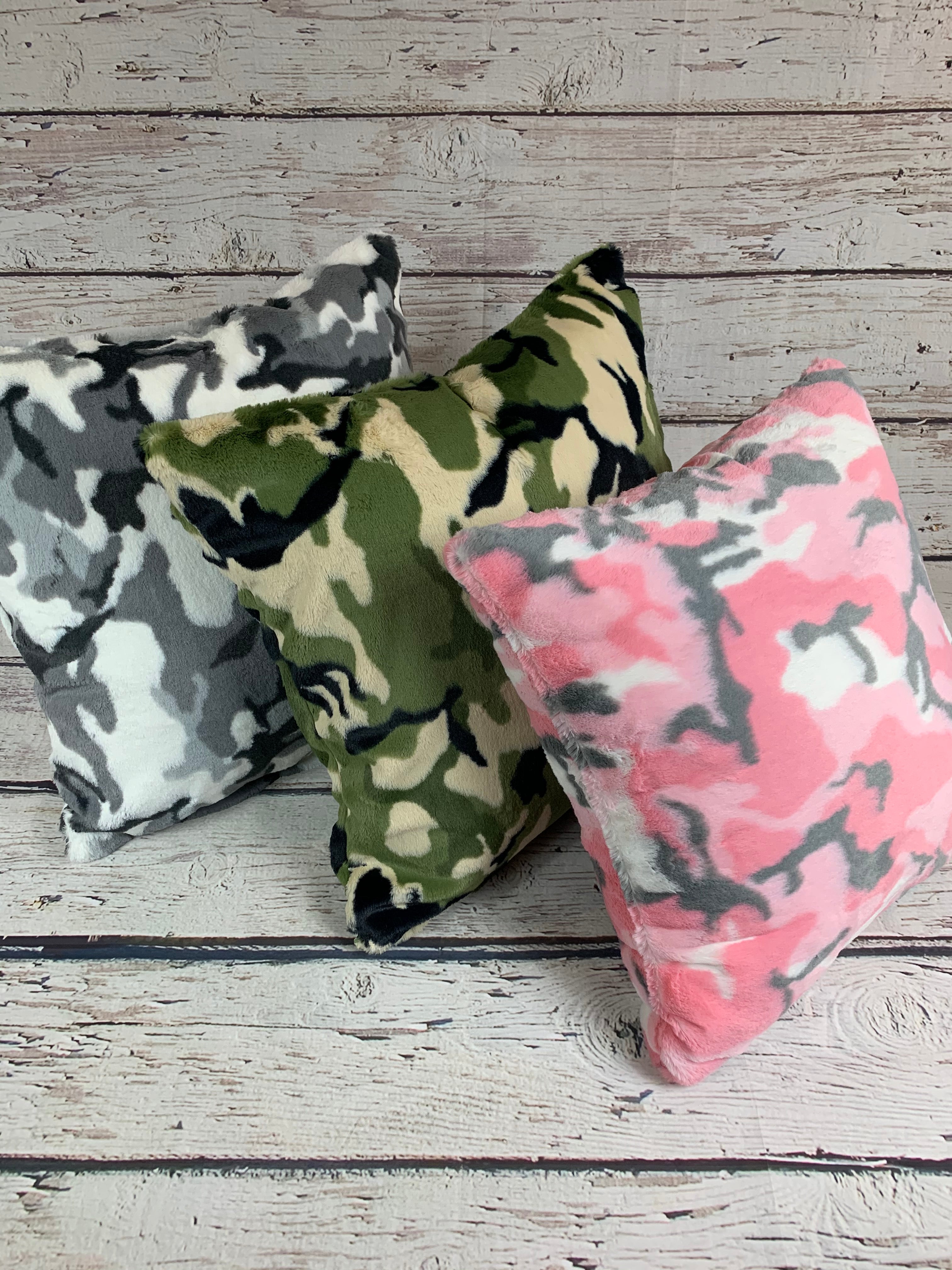 Camo Plush 18" Pillow