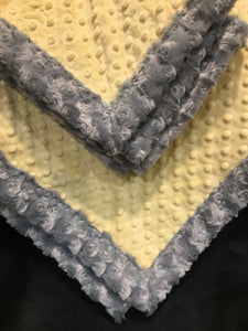 Mimi's Classic Blanket - Gray Plush (2 color)