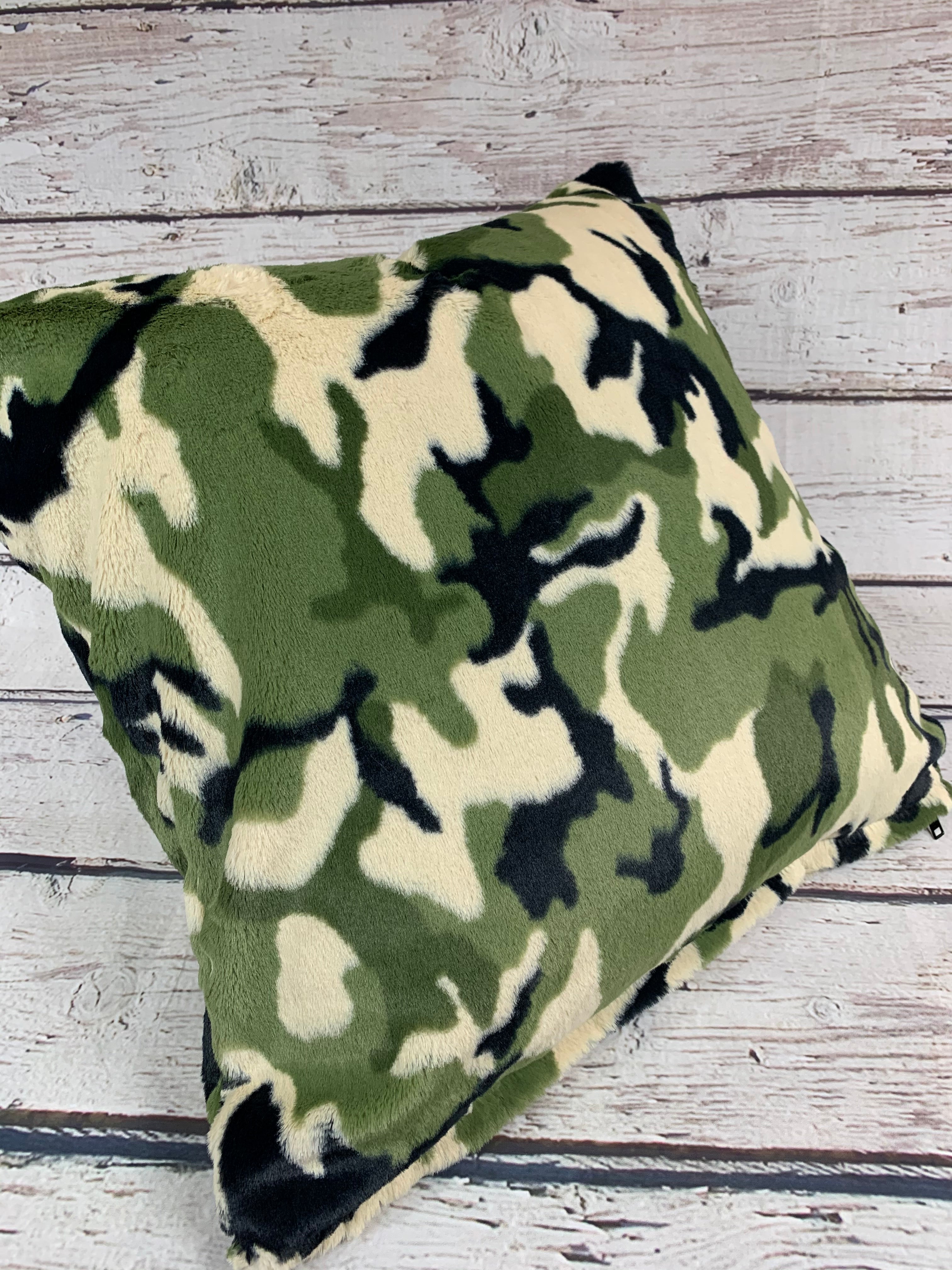 Camo Plush 18" Pillow