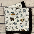 Mimi's Classic Blanket - Woodland Creatures