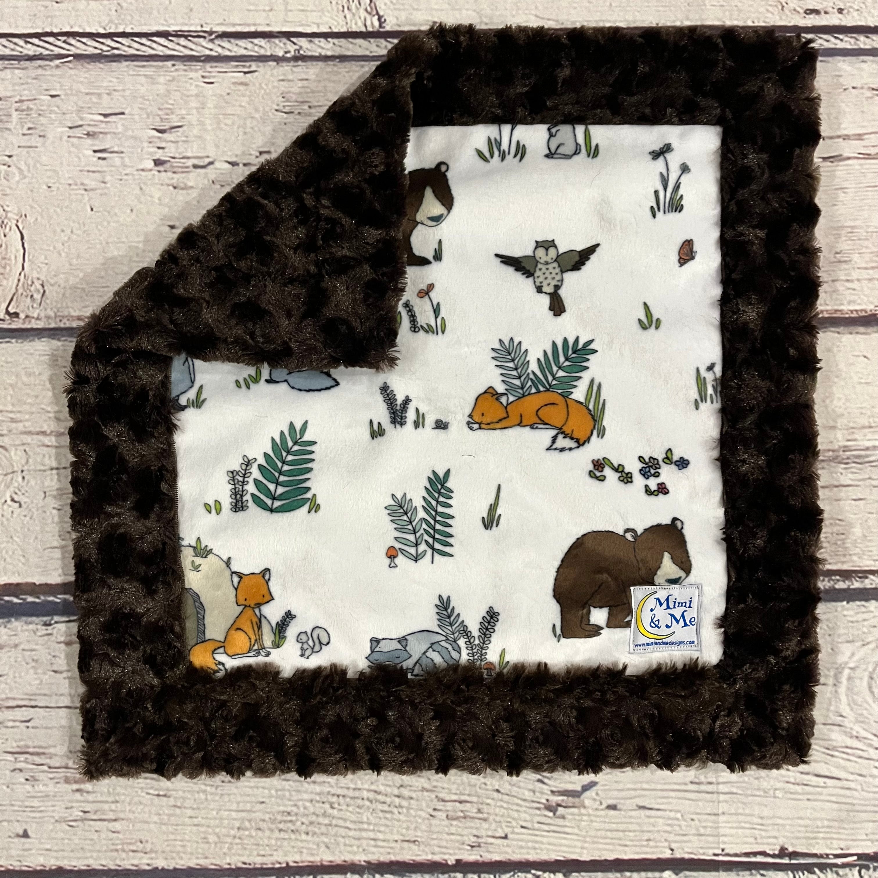 Mimi's Classic Blanket - Woodland Creatures