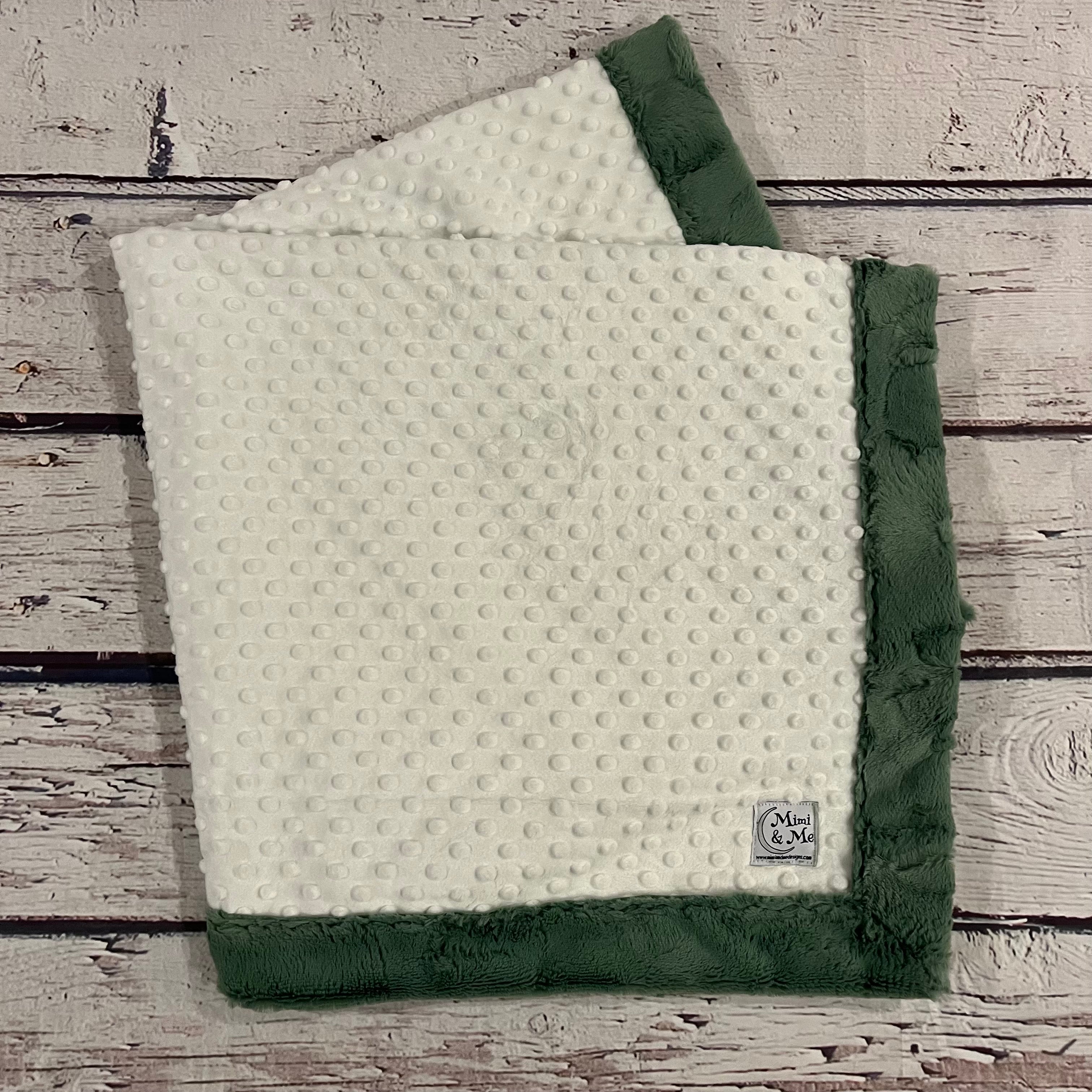 Mimi's Classic Blanket - Basil Green