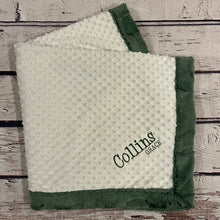 Load image into Gallery viewer, Mimi&#39;s Classic Blanket - Basil Green
