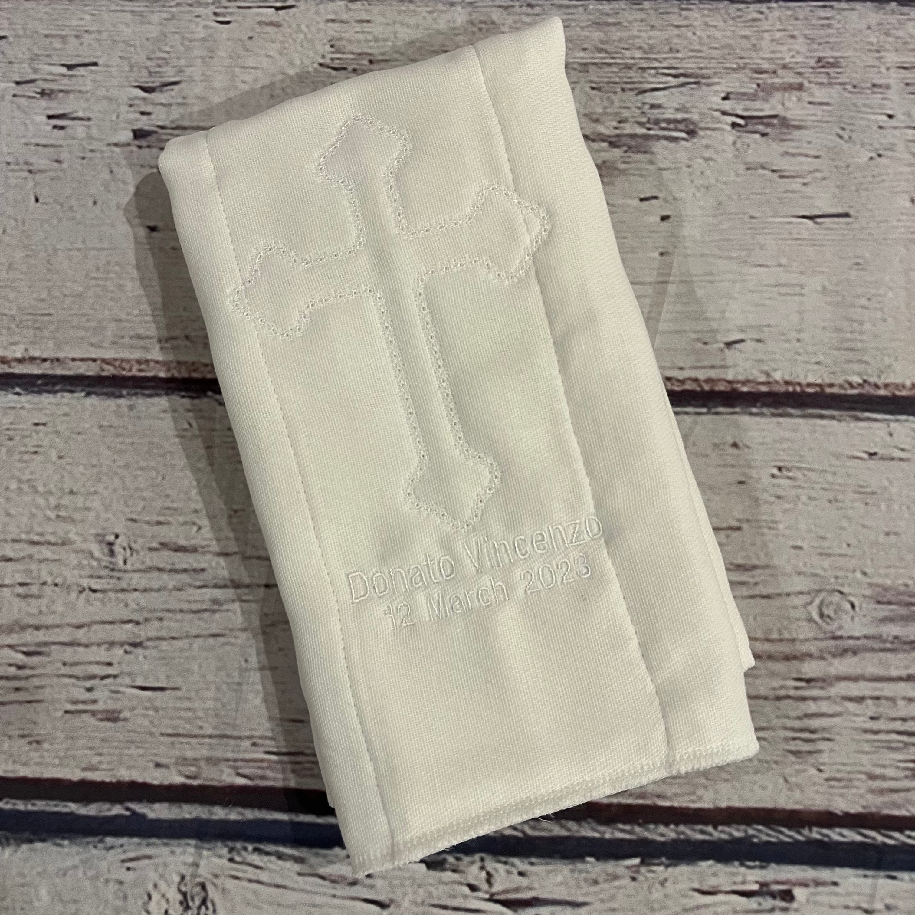 Cross Burp Cloth