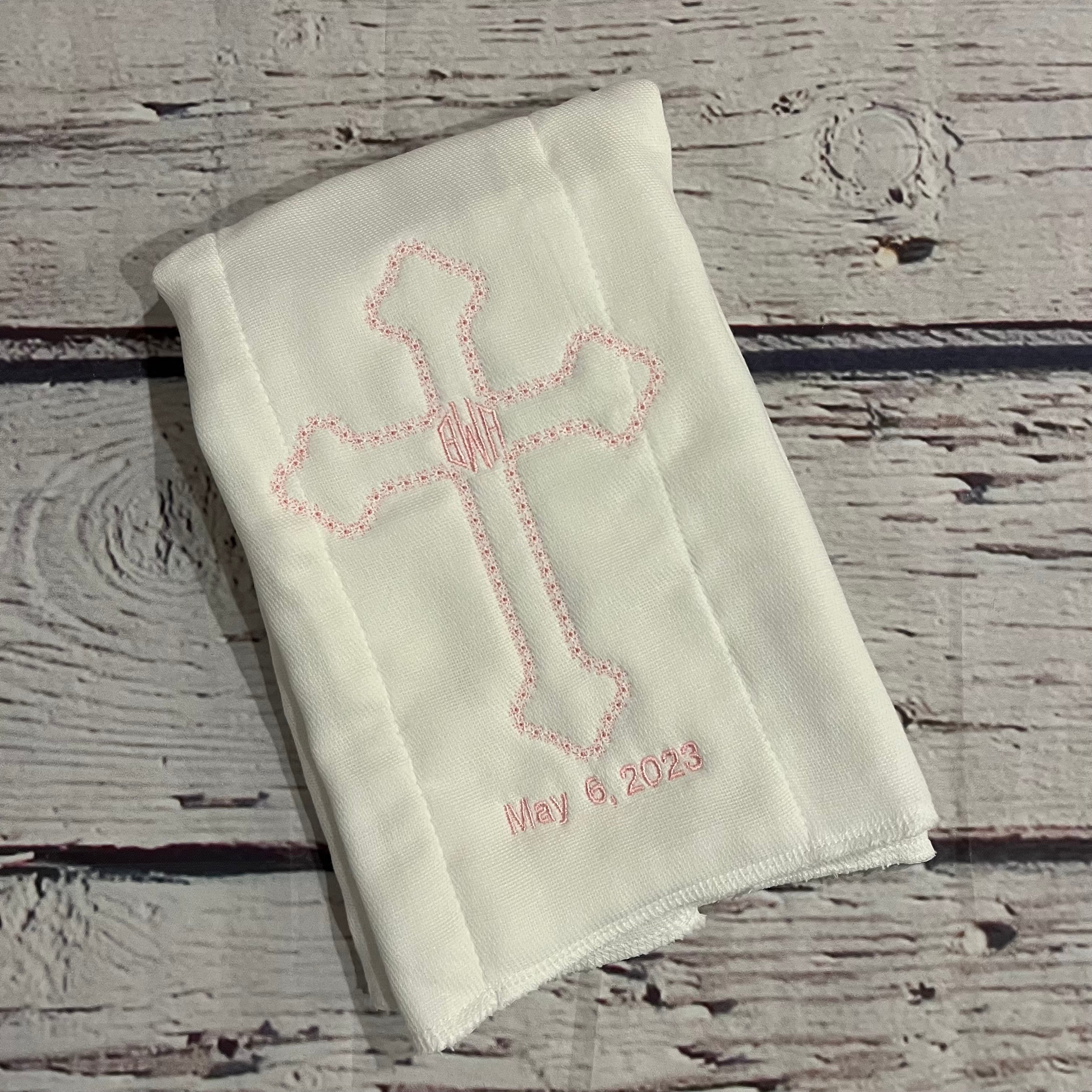Cross Burp Cloth