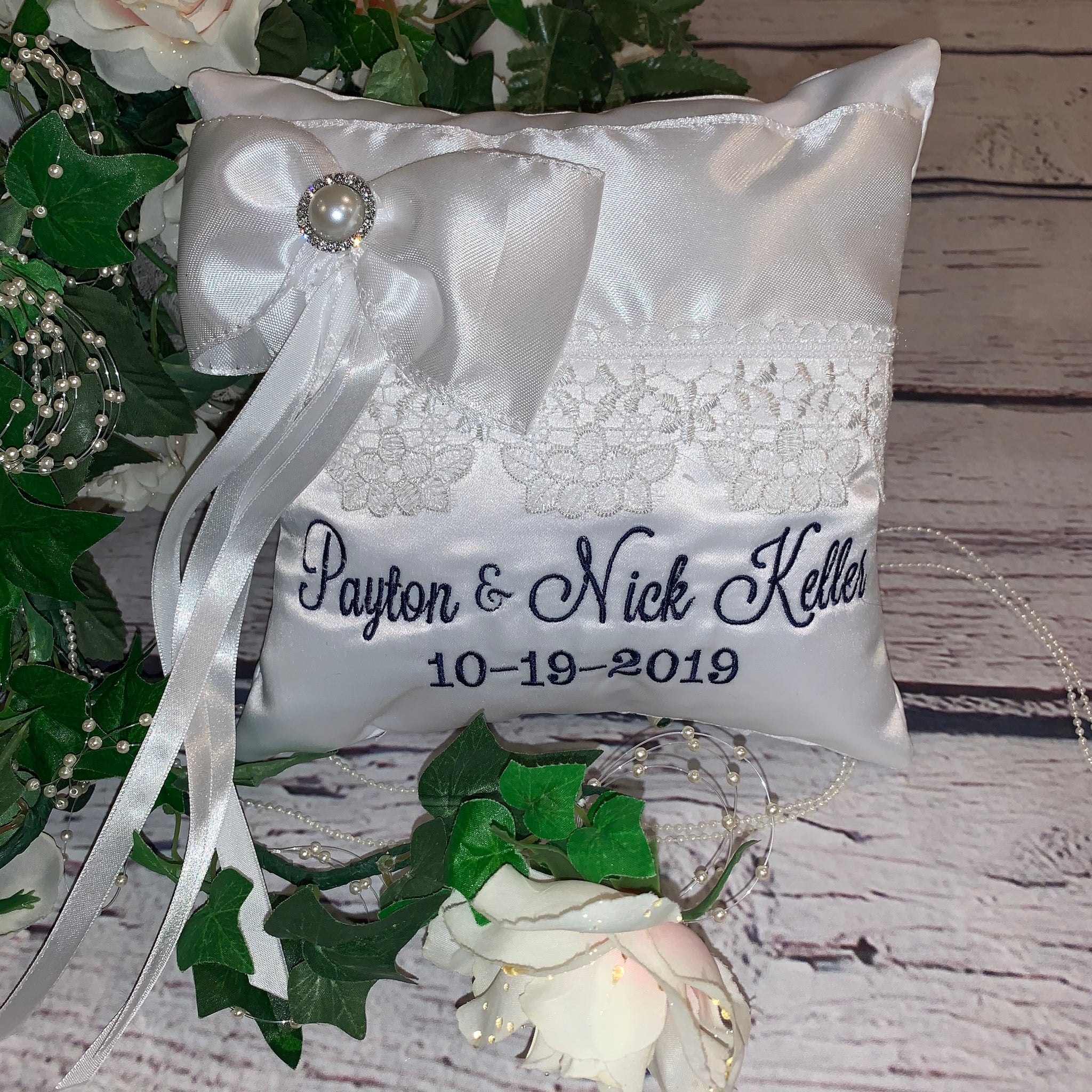 Ring Bearer Pillows – Crystal Couture Bridal