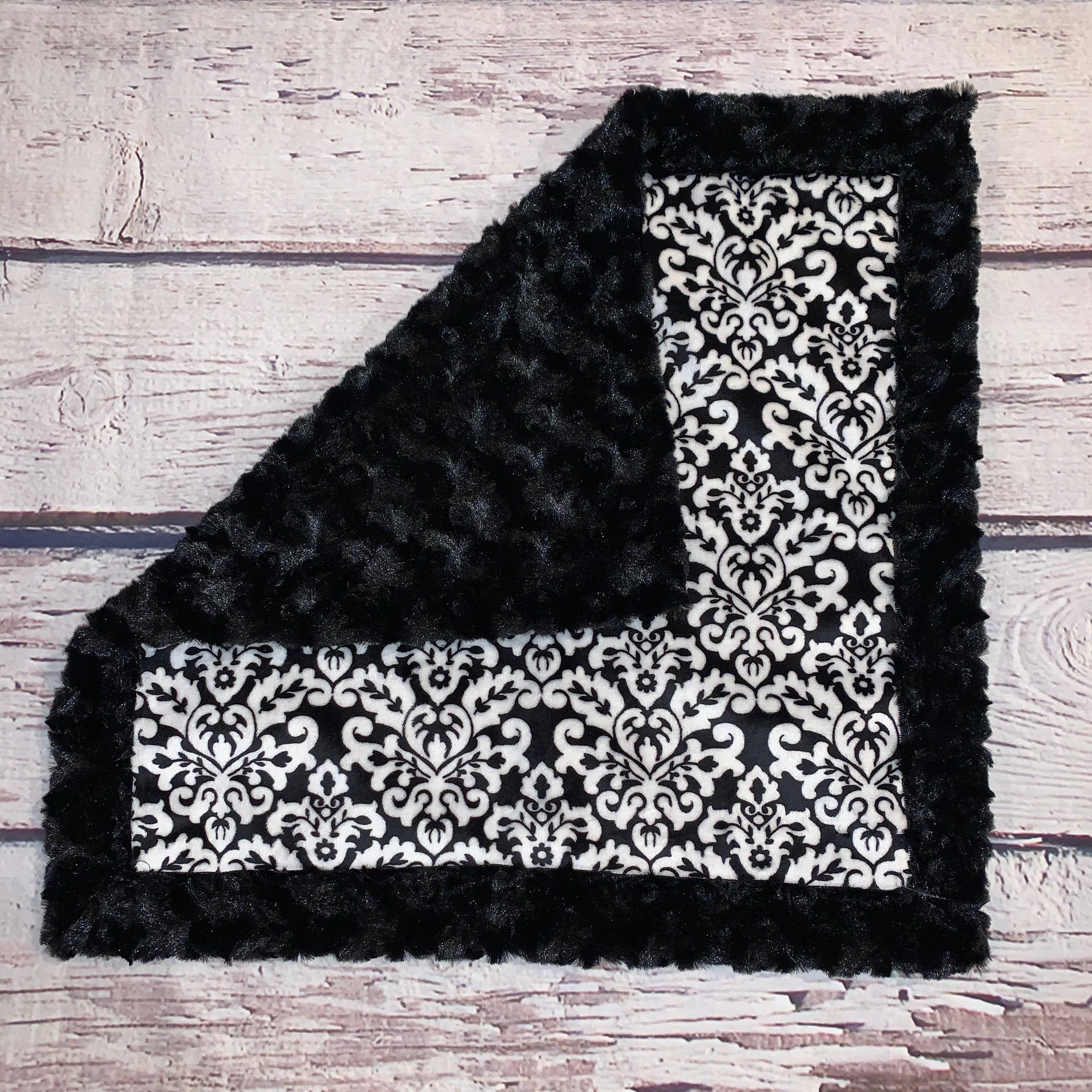 Mimi's Classic Lovey - Black Damask