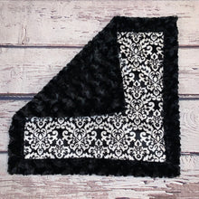 Load image into Gallery viewer, Mimi&#39;s Classic Lovey - Black Damask
