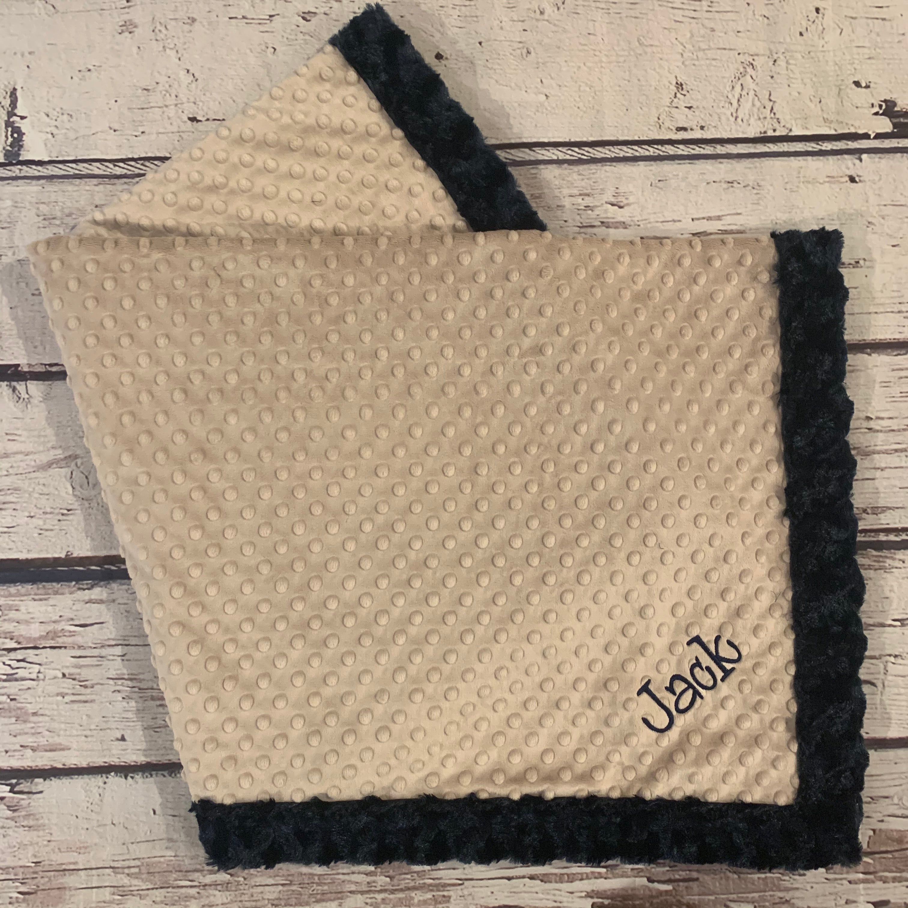 Mimi's Classic Blanket - Navy