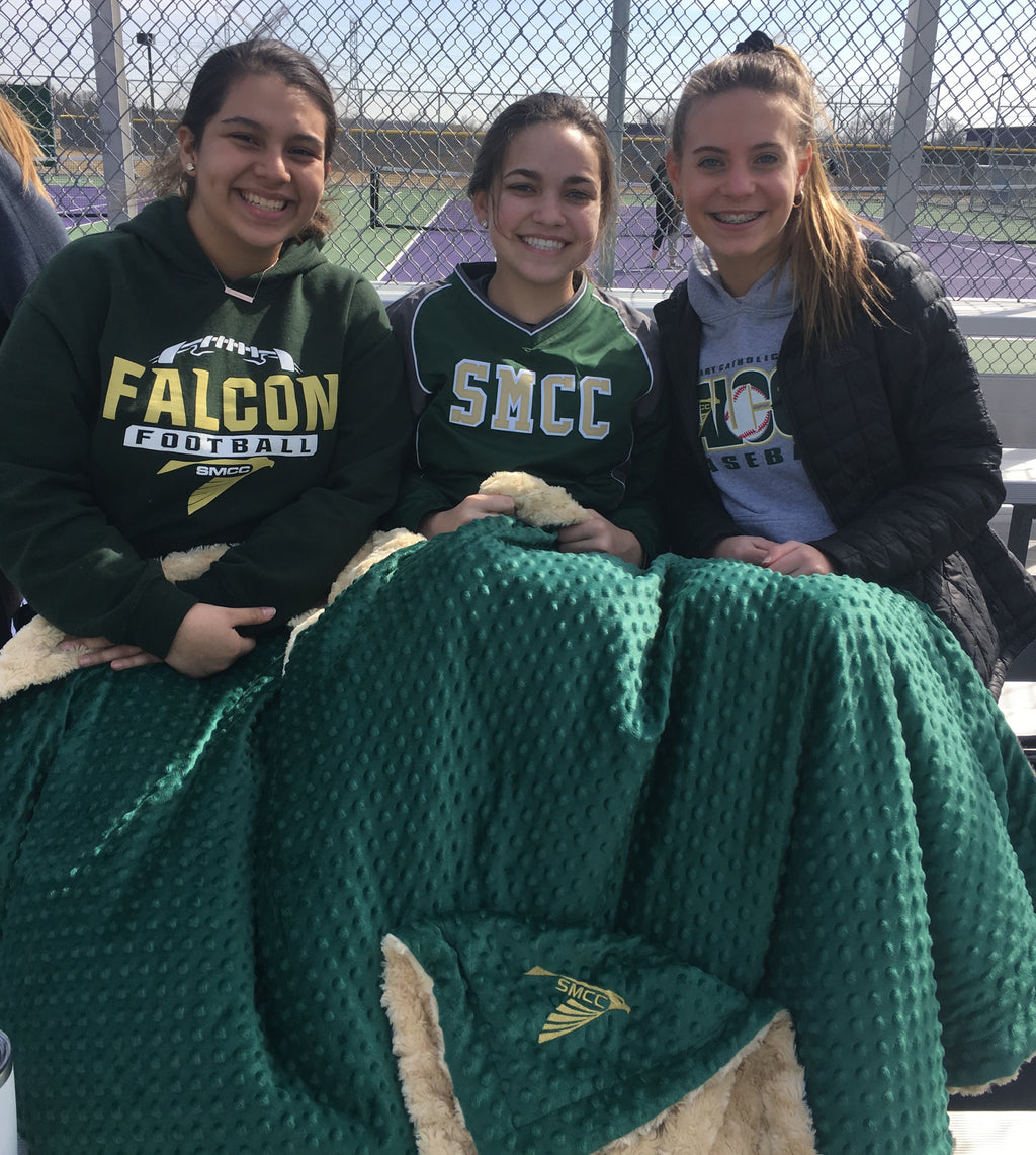 High School Logo Blanket