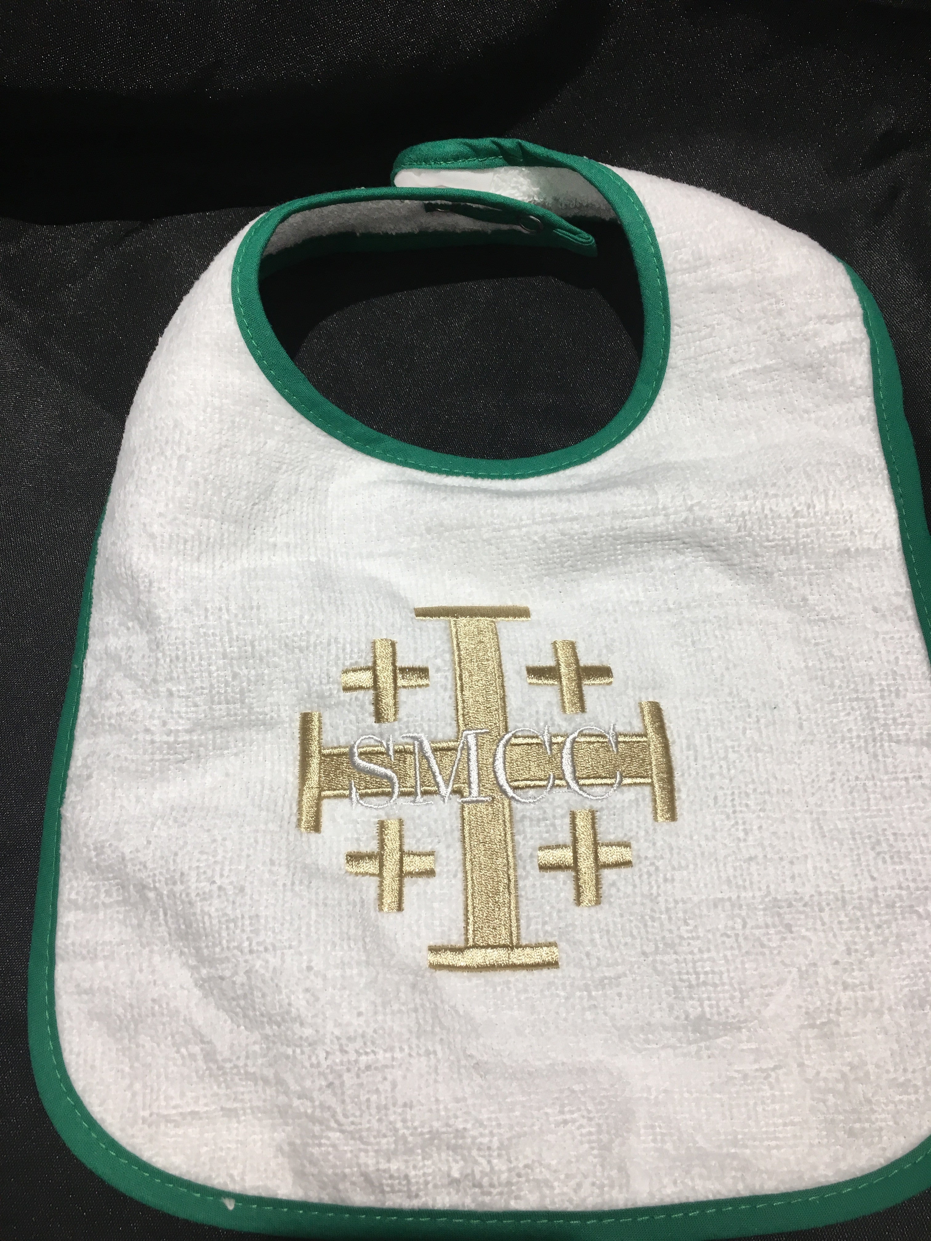 Custom Embroidered Bib