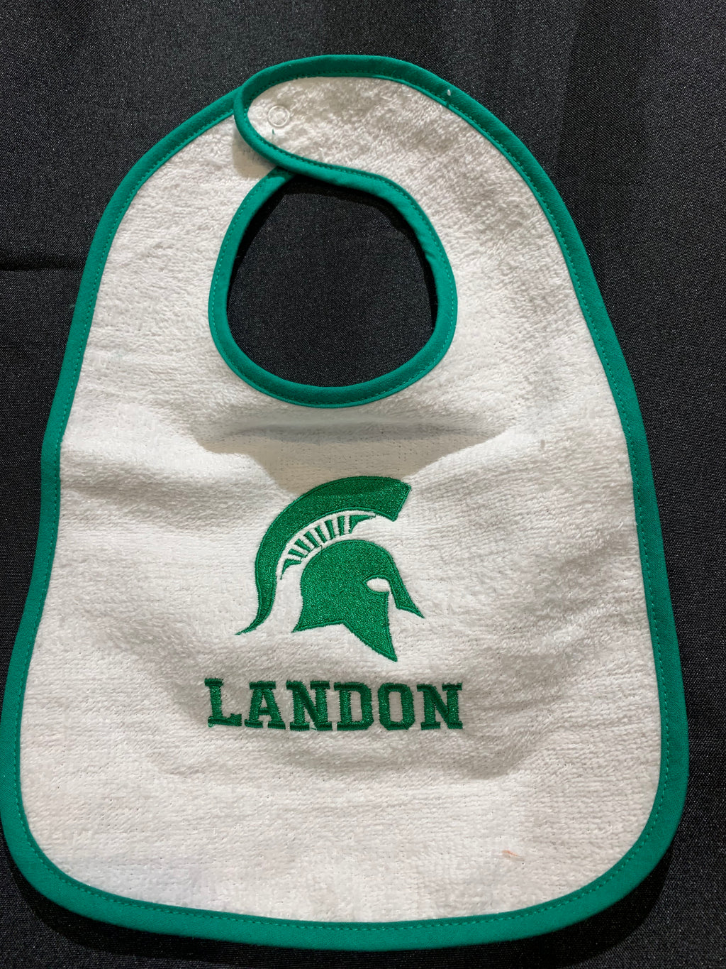 Customized Bib Custom Embroidered Bib – Mimi and Me Designs