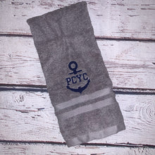 Load image into Gallery viewer, PCYC Anchor Hand Towel
