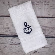 Load image into Gallery viewer, PCYC Anchor Hand Towel
