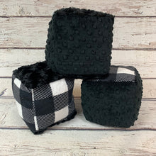 Load image into Gallery viewer, Mimi&#39;s Classic Lovey - Black/White Plaid
