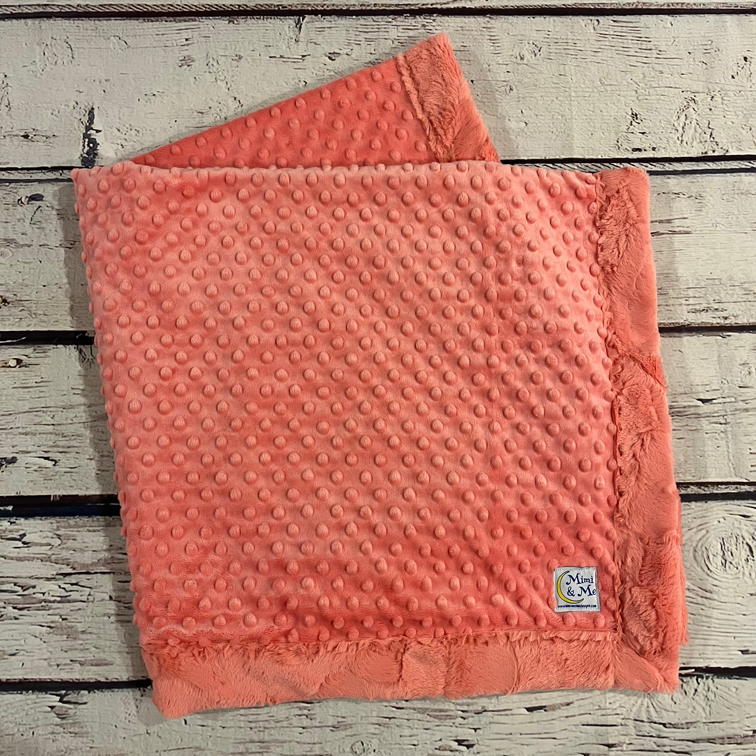 Mimi's Classic Blanket - Coral