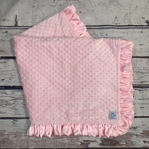 Pink Ruffle Blanket
