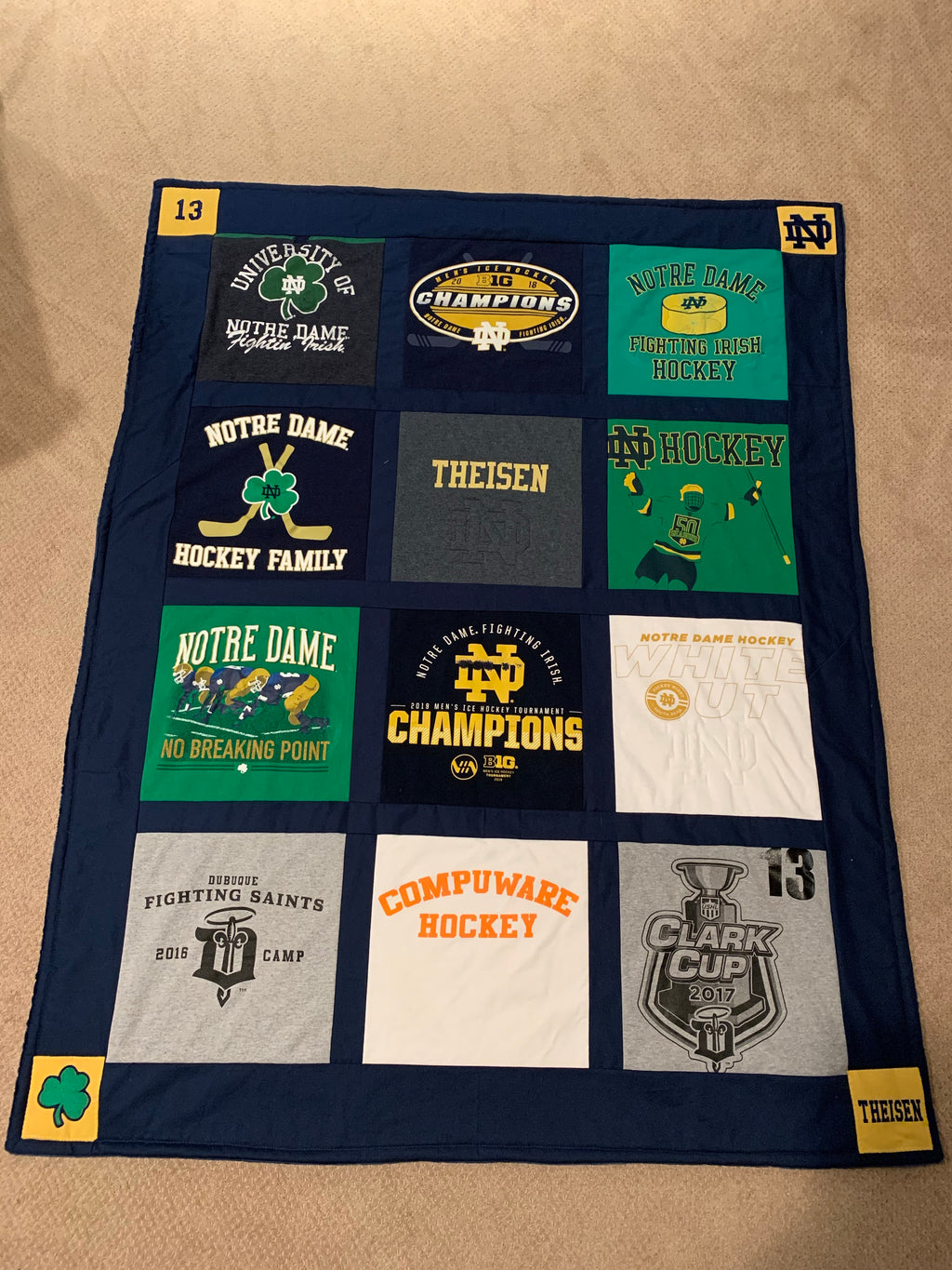 T-Shirt Quilt (60 X 72)