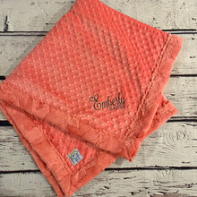 Load image into Gallery viewer, Mimi&#39;s Classic Blanket - Coral
