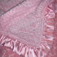 Load image into Gallery viewer, Pink Ruffle Blanket
