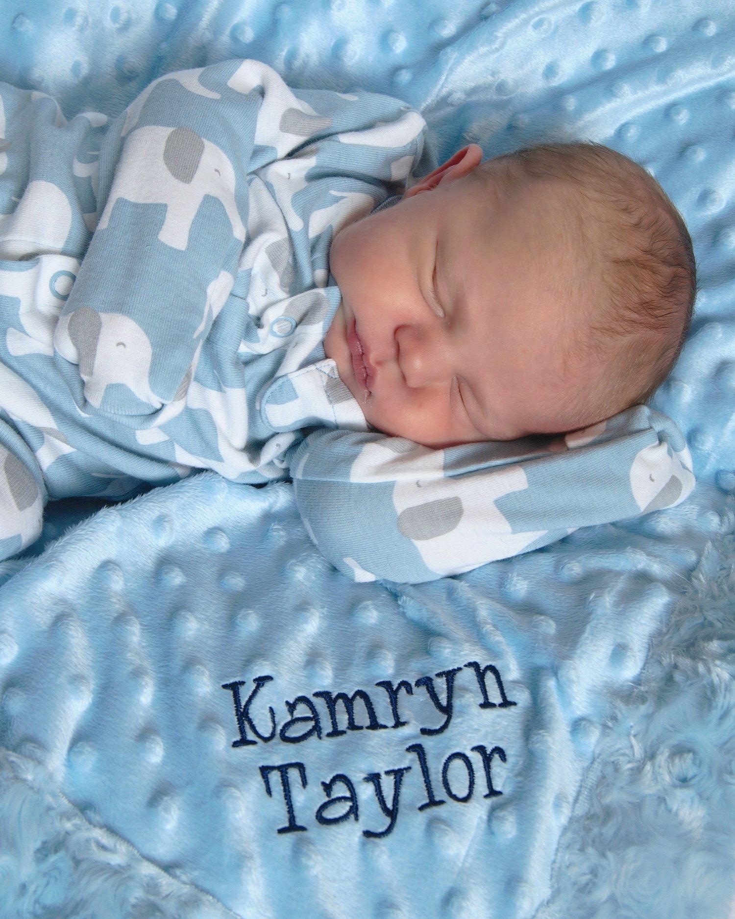 Mimi's Classic Blanket - Blue