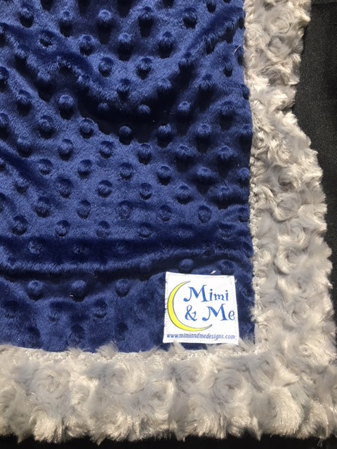 Mimi's Classic Blanket - Gray Plush (2 color)